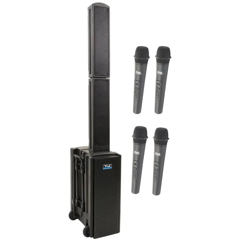 Anchor Audio 815400 Beacon 2 System X4 - Anchor Air / 4x Handheld Wireless Microphones