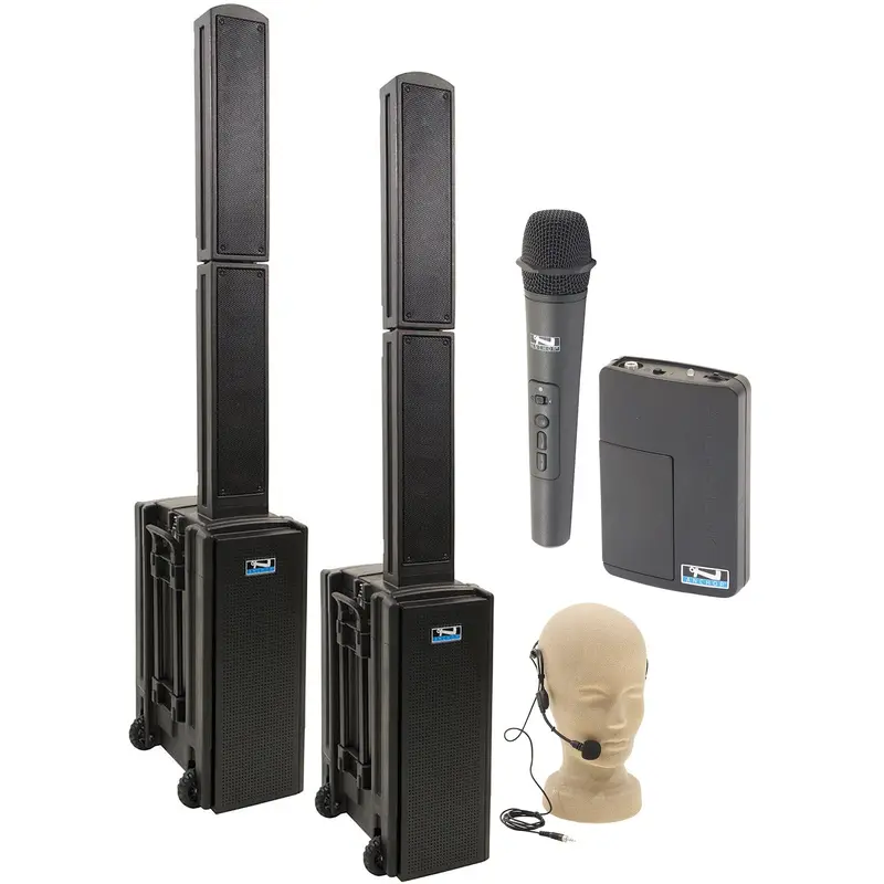 Anchor Audio 860225 Beacon 2 Pair AIR XR2 - Anchor Air / Handheld / Headband Wireless Microphones