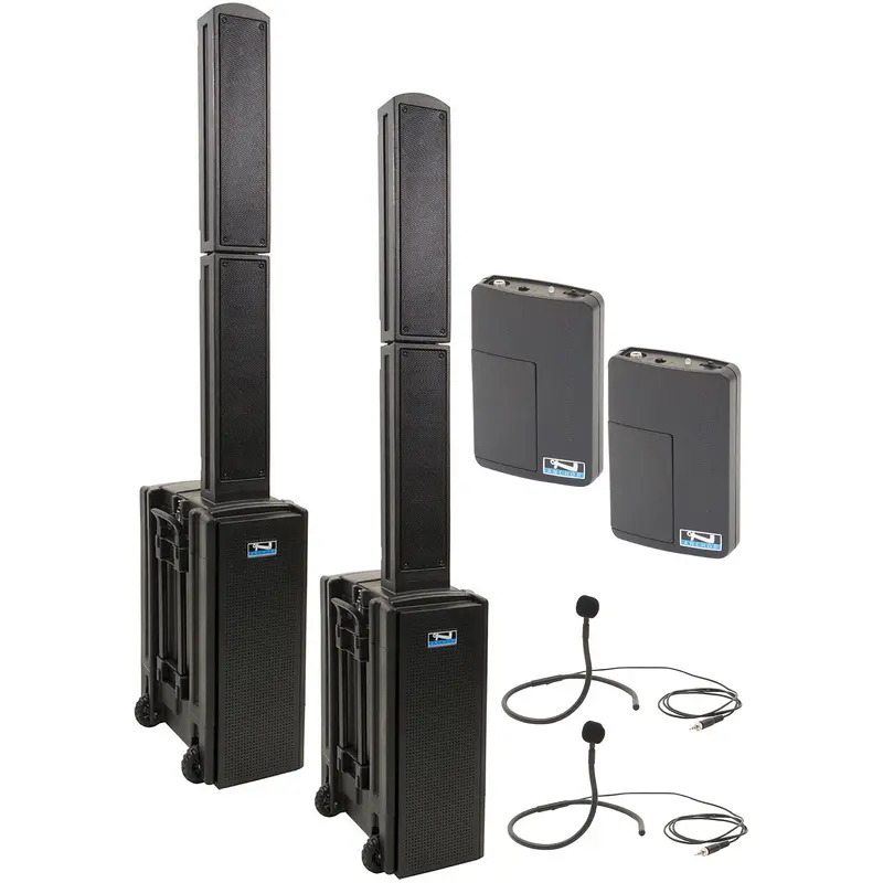 Anchor Audio 860270 Beacon 2 Pair AIR XR2 - Anchor Air / 2x Headband Wireless Microphones