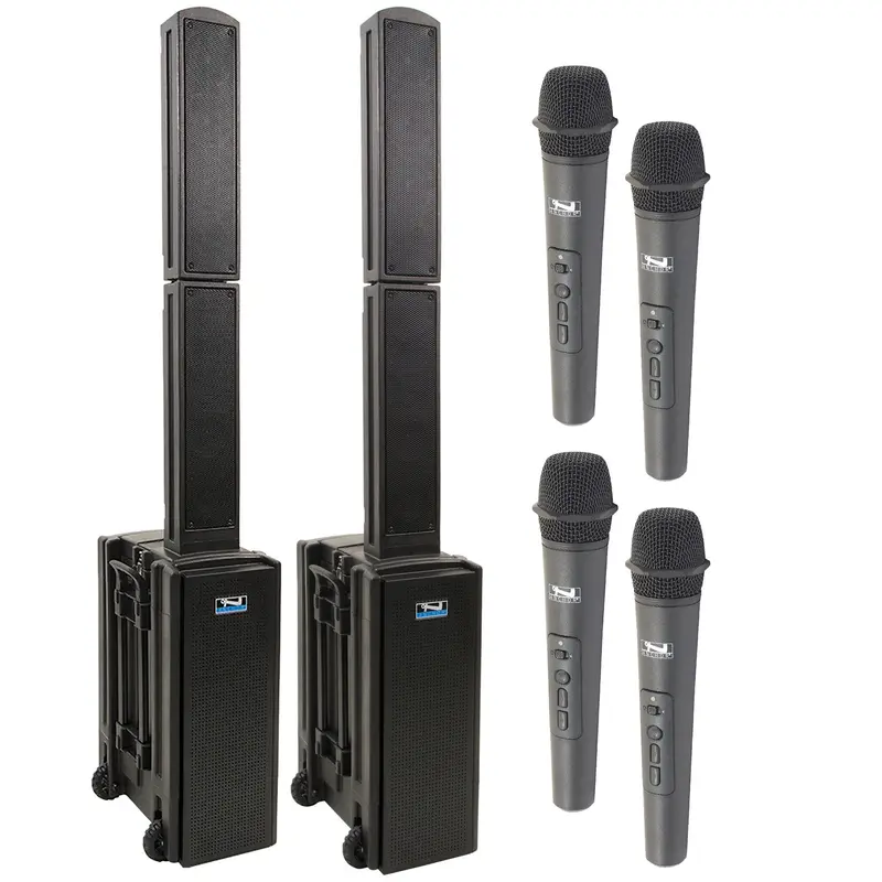 Anchor Audio 860400 Beacon 2 Pair AIR XR4 - Anchor Air / 4x Handheld Wireless Microphones