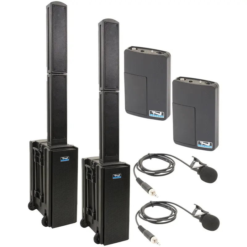 Anchor Audio 865260 Beacon 2 Pair AIRFLEX XR2 - Anchor Air / 2x Lapel Wireless Microphones