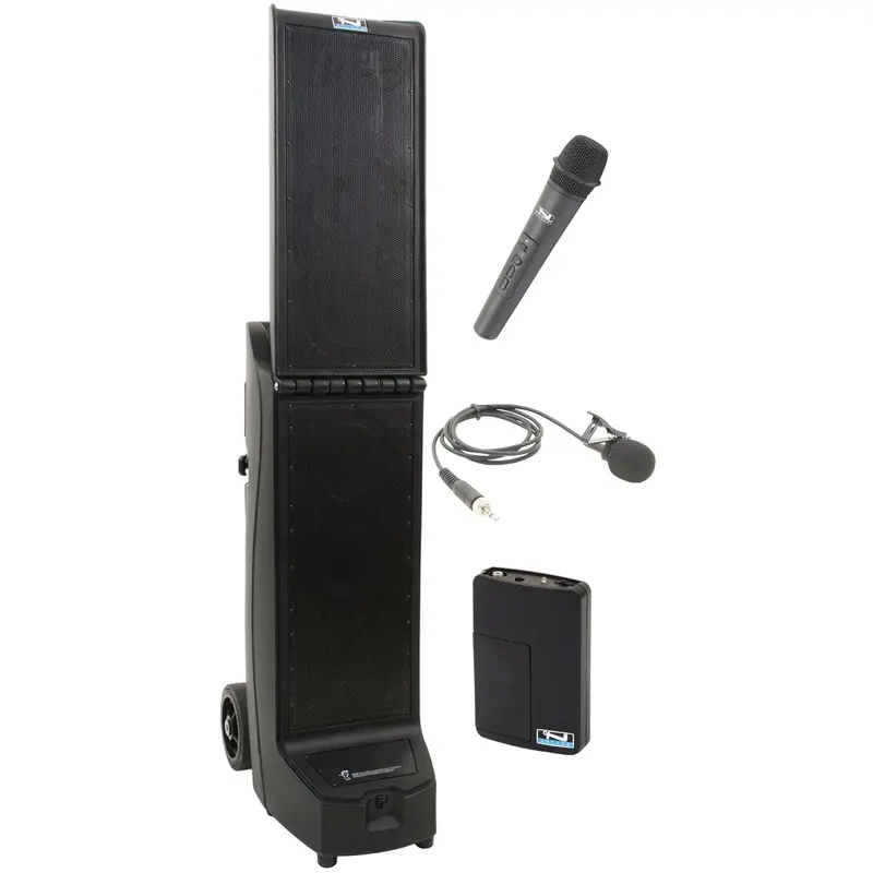 Anchor Audio 911230 Bigfoot 2 System 2 - Handheld / Lapel Wireless Microphones