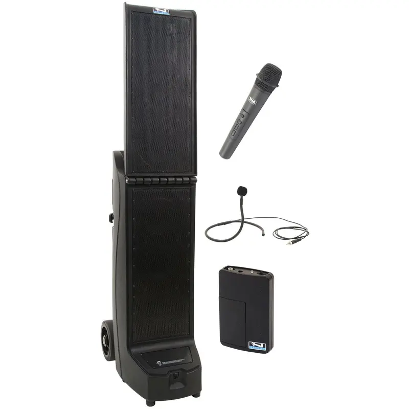 Anchor Audio 911235 Bigfoot 2 System 2 - Handheld / Collar Wireless Microphones