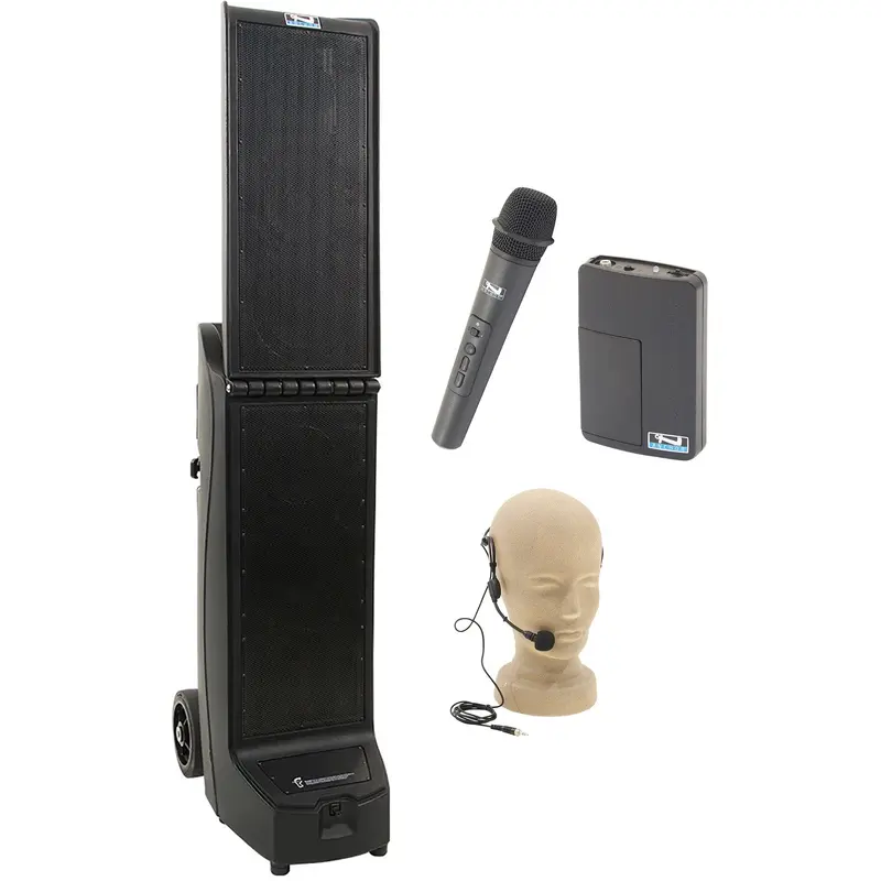 Anchor Audio 914225 Bigfoot 2 System X2 - Anchor-Air / Handheld / Headband Wireless Microphones