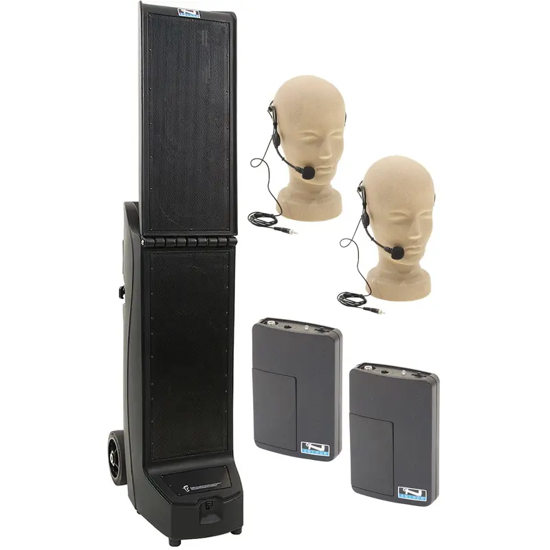Anchor Audio 914250 Bigfoot 2 System X2 - Anchor-Air / 2x Headband Wireless Microphones