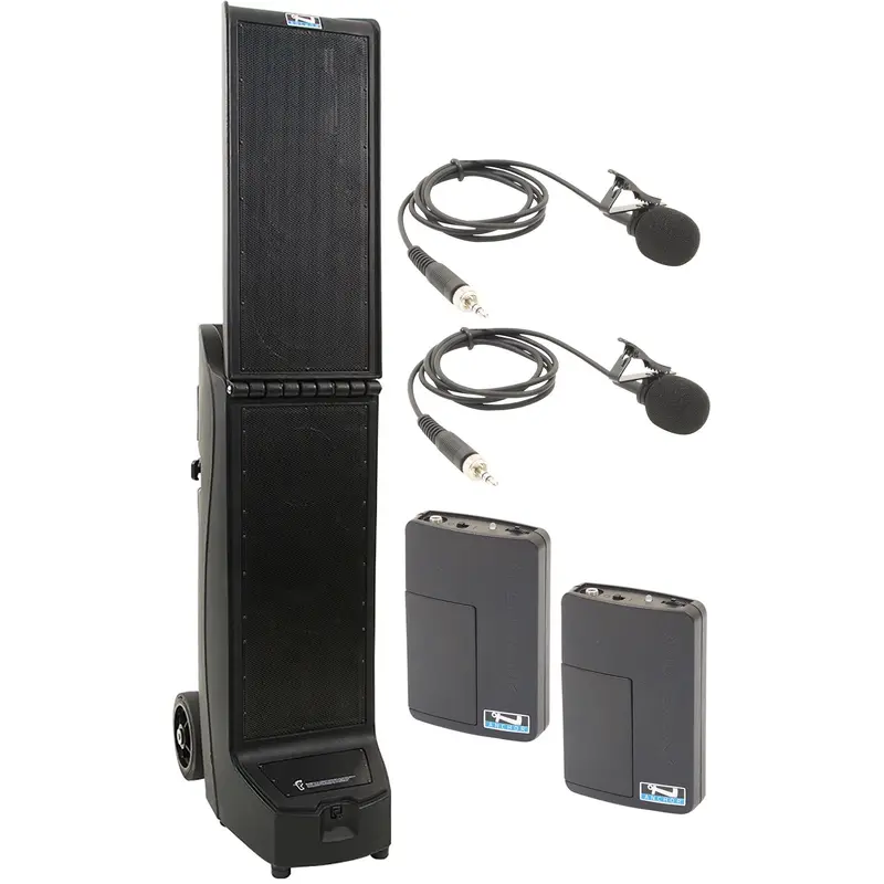 Anchor Audio 914260 Bigfoot 2 System X2 - Anchor-Air / 2x Lapel Wireless Microphones