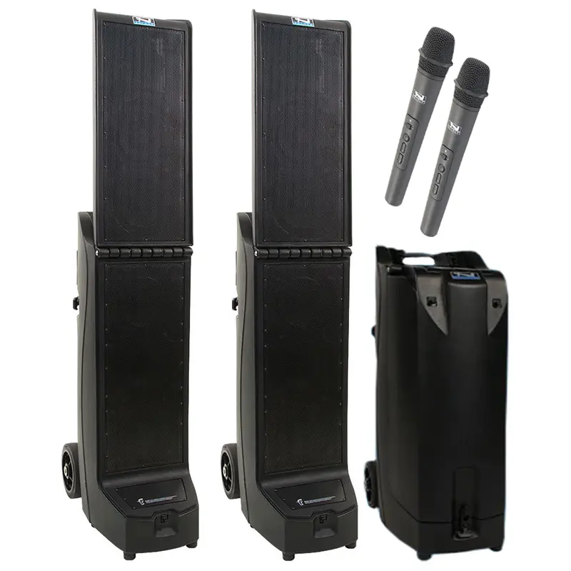 Anchor Audio 965200 Bigfoot Airflex XR2 Portable Bluetooth PA System with 2 Wireless Microphones