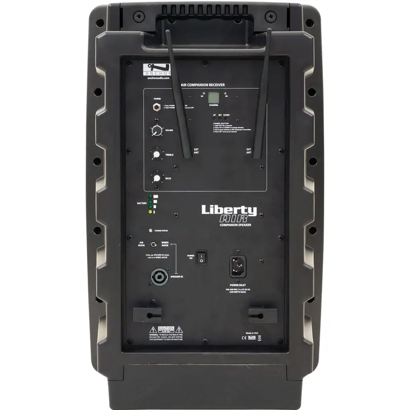 Anchor Audio LIB2-AIR Companion Speaker, Anchor-Air Cable-Free Network Receiver