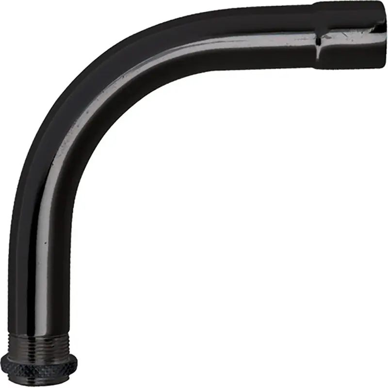 AtlasIED AD14BE Extension Tube - 90 Degree Angle - 5/8 Inch - 27 Thread - Black