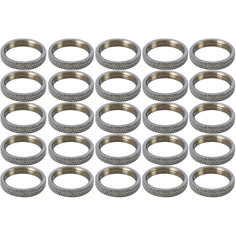 AtlasIED LR58C-25 Lock Ring for Atlas Microphone Stands - 5/8 Inch  - Chrome (25 Pieces)