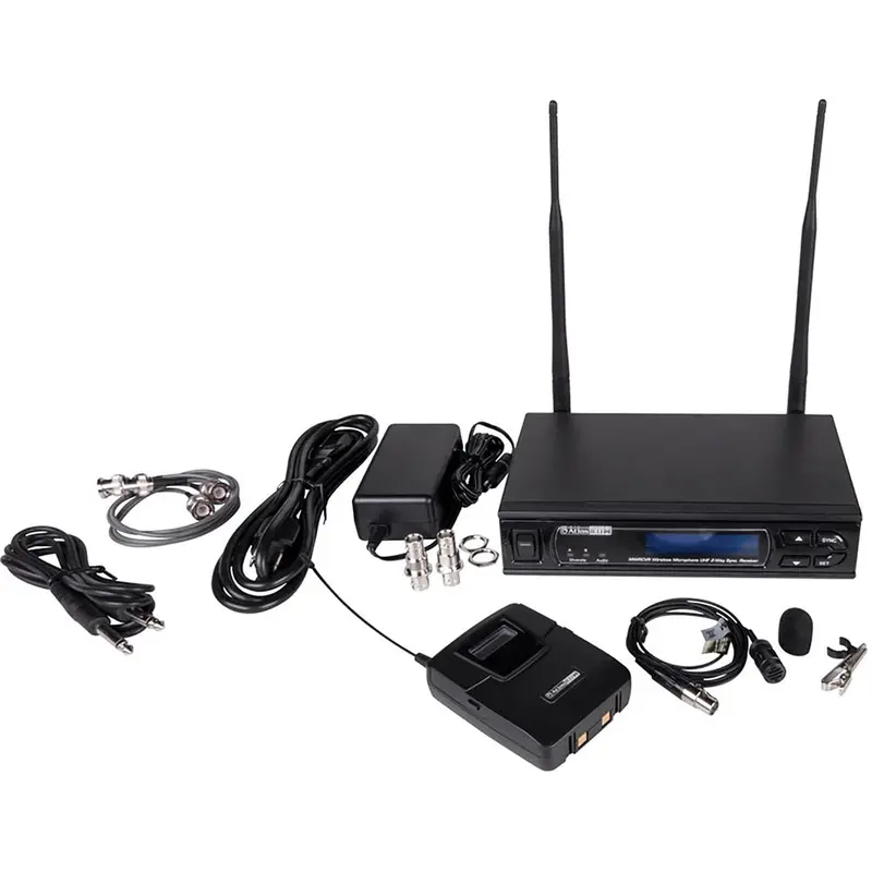 AtlasIED MW100BP-LM Wireless Microphone Kit with Lavalier Microphone
