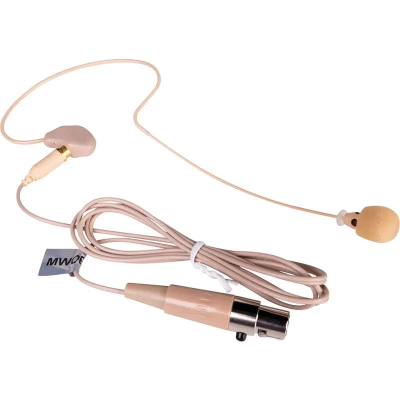 AtlasIED MWOEM Over Ear Microphone - Use with MWBPT Belt Pack Transmitter