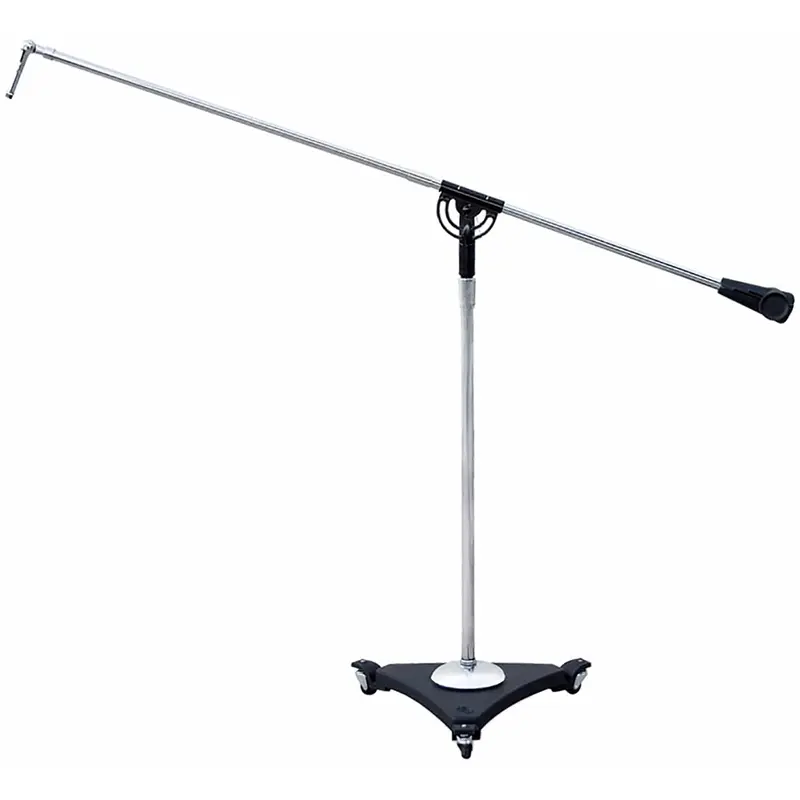 AtlasIED SB36W Studio Boom Microphone Stand with Air Suspension System -  49-73 Inch - Chrome
