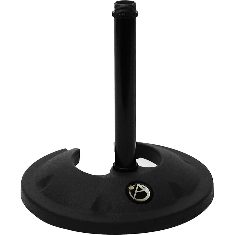 AtlasIED SMS2B Desktop Stackable Microphone Stand - 6 Inch - Black