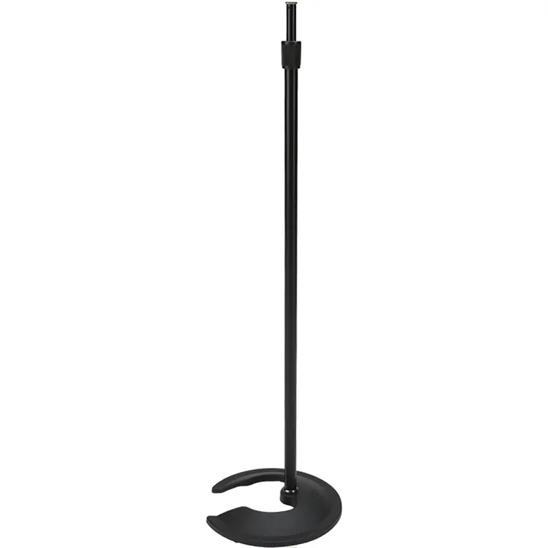 AtlasIED SMS5B Stackable Microphone Stand with 10 Inch Round Base