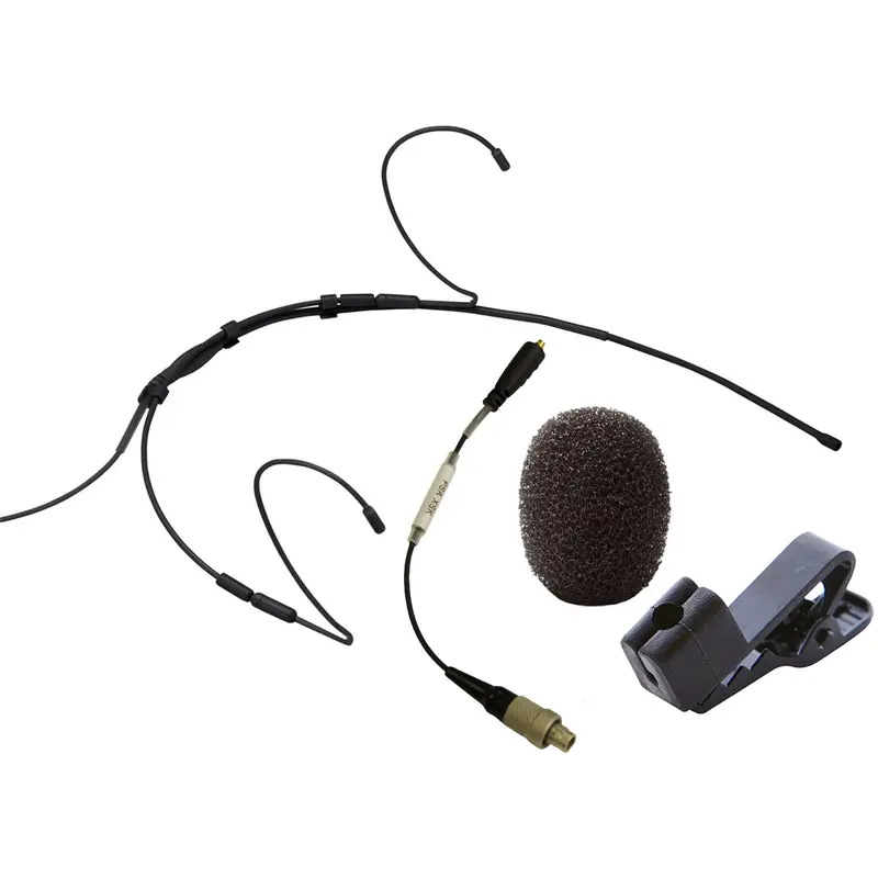Point Source Audio CO-8WD-XSK SERIES8 Omni Headset Microphone for Sennheiser SK - Black