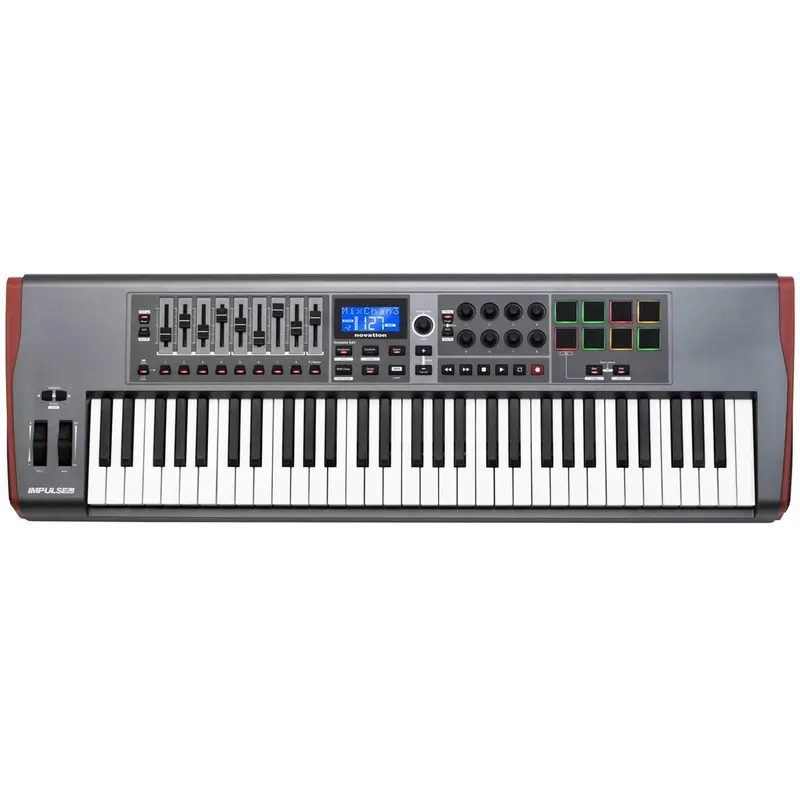 Novation IMPULSE-61 USB/MIDI Controller-61 Keys