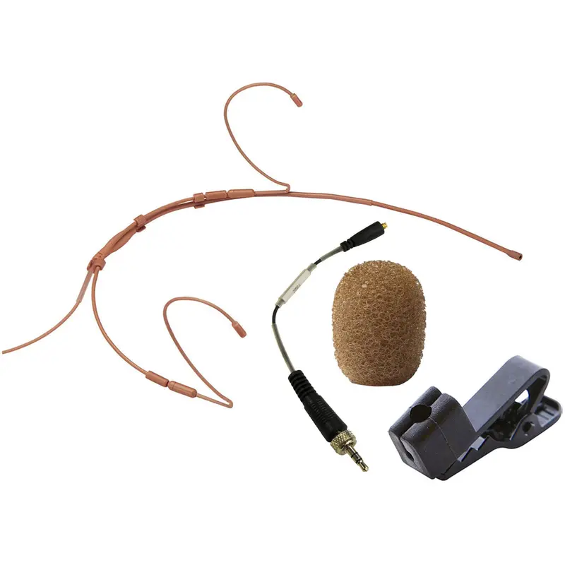 Point Source Audio CO-8WD-XSE SERIES8 Omni Headset Microphone for Sennheiser - Brown