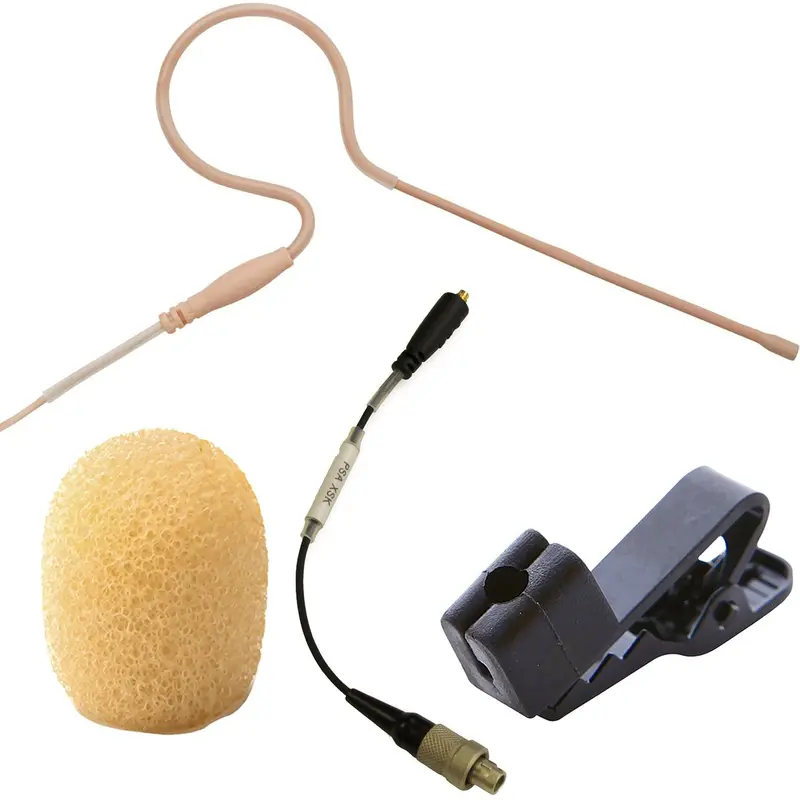 Point Source Audio CO-8WS-XSK SERIES8 Omni Earworn Microphone for Sennheiser SK - Beige