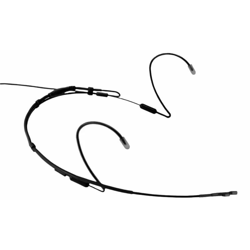 Point Source Audio CO2-8WD-XSK CONFIDENCE Omni Dual Petite Mic Headset for Sennheiser SK - Black