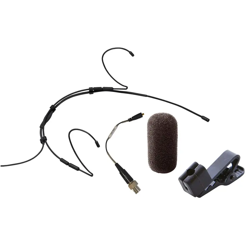 Point Source Audio CR-8D-XMP SERIES8 Cardioid Headset Microphone for MiPro - Black