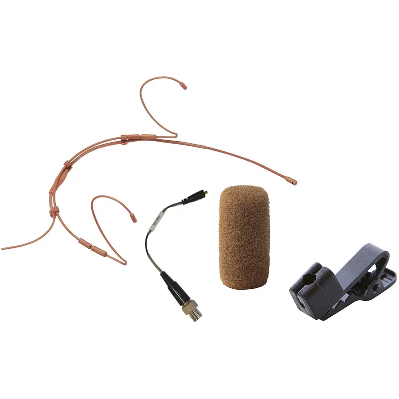 Point Source Audio CR-8D-XMP SERIES8 Cardioid Headset Microphone for MiPro - Brown