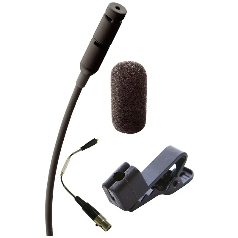 Point Source Audio CR-8L-XAK SERIES8 Cardioid Lavalier Microphone for AKG and Audix - Black