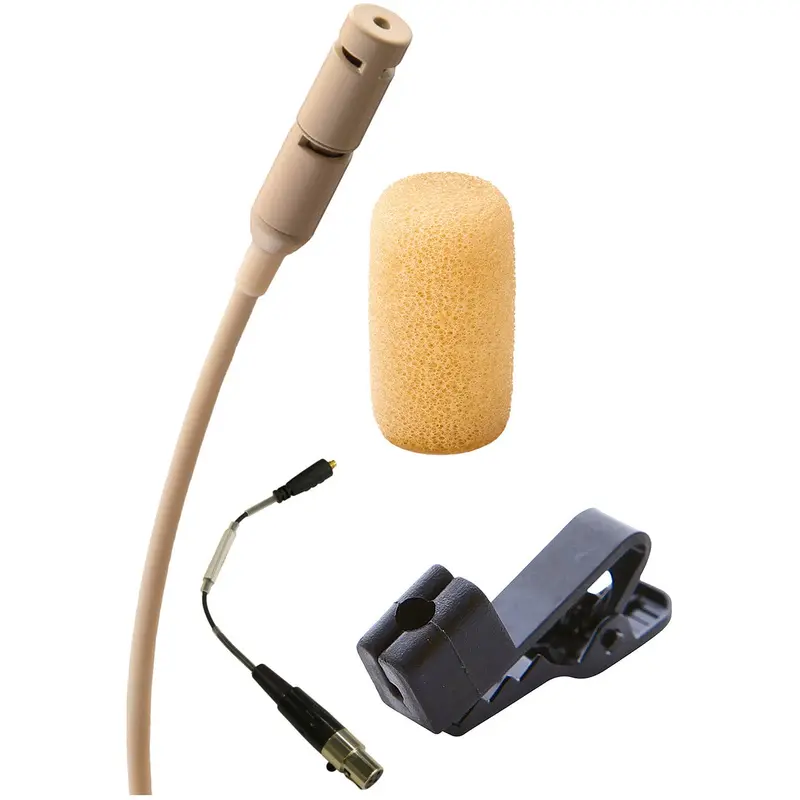 Point Source Audio CR-8L-XLE SERIES8 Cardioid Lavalier Microphone for Lectrosonics - Beige