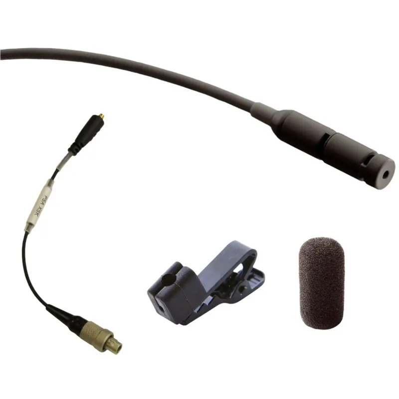 Point Source Audio CR-8L-XSK SERIES8 Cardioid Lavalier Microphone for Sennheiser SK - Black