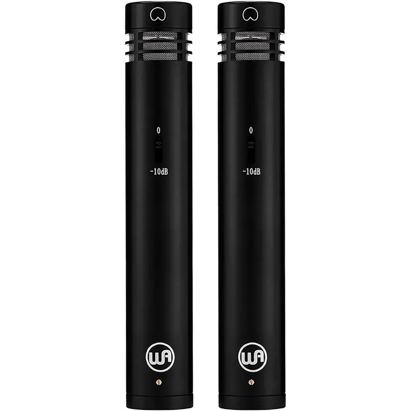 Warm Audio WA84 Black Small Diaphragm Microphone Pair