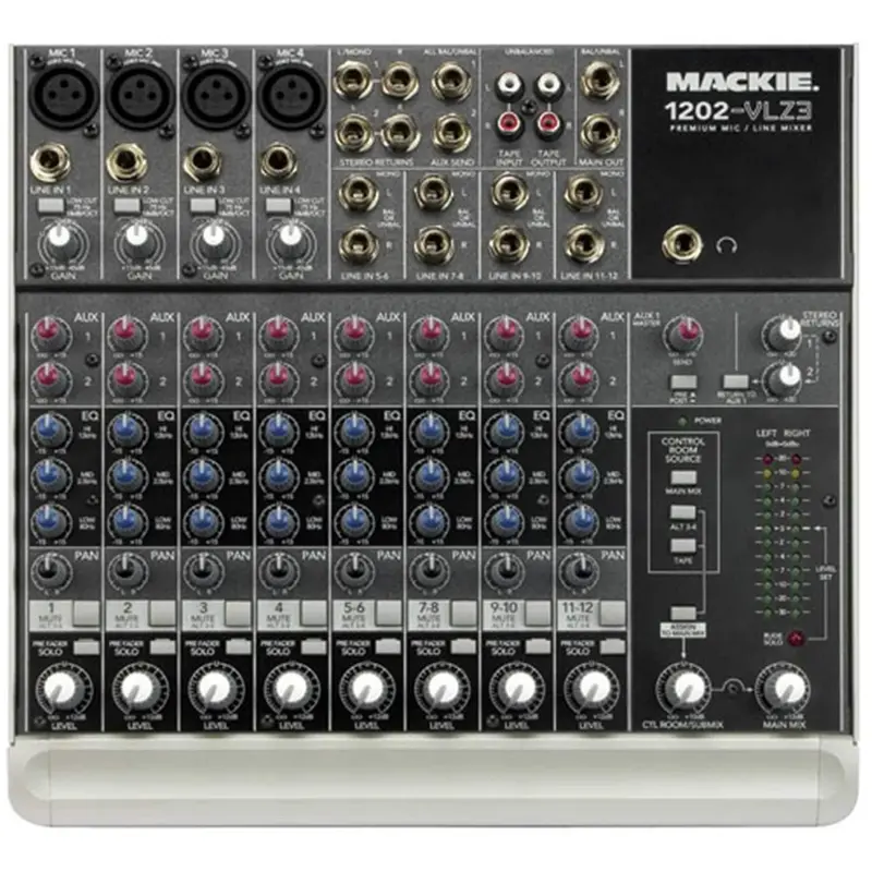Mackie 1202-VLZ3 Premium 12-Ch Compact Mixer