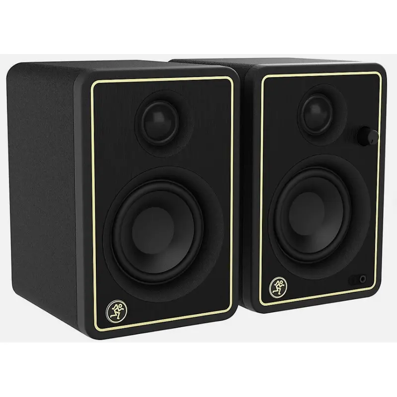 Mackie CR3-XLTD-GLD 3-Inch Multimedia Monitors Pair - Gold Trim