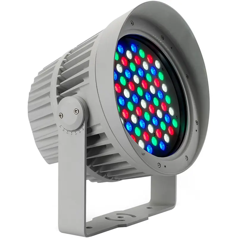 Martin Exterior Wash 200 RGBW Color Mixing Wash Light - 7 Degree - EU / European Version - Aluminum