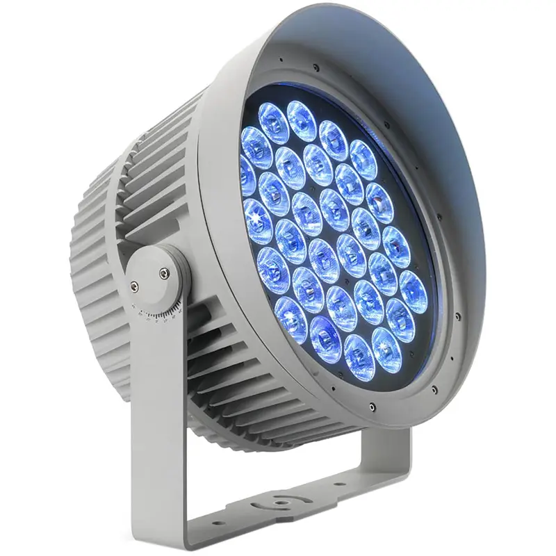Martin Exterior Wash 310 RGBW Color Mixing Wash Light - 10 Degree - US Version - Aluminum