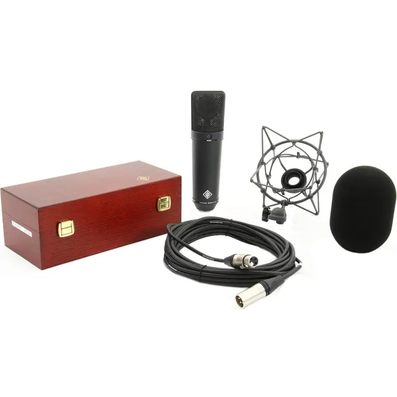 Neumann U-87-AI-SET-Z Set with U 87 AI Microphone / EA 87 Mount / WS 87 Filter / IC 3/25 Cable