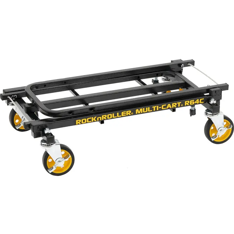 Rock N Roller R64C Mini 28 to 42.5 Inch 8-in-1 Folding Multi-Cart/Hand Truck/Dolly/Platform Cart