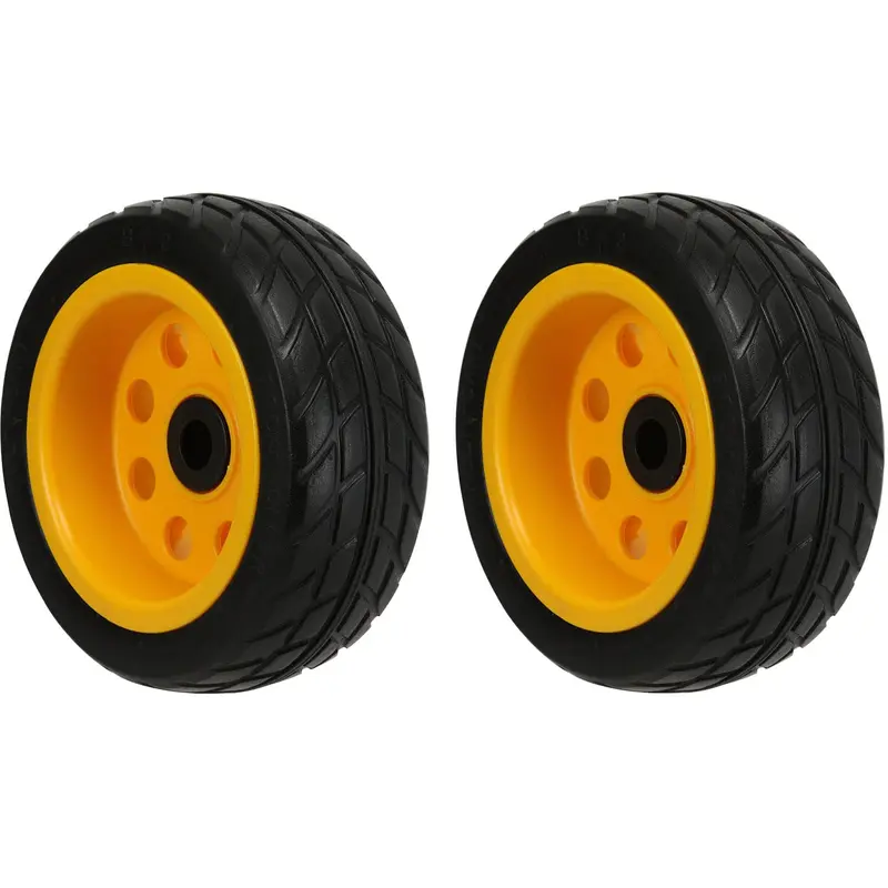 Rock N Roller RWHLO8X3 8 x 3 Inch R-Trac Rear Wheel for  R6 / R8 / R14 / R16 Carts - 2-Pack
