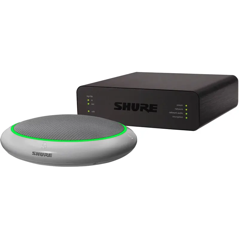 Shure MXA310AL-USB-P MXA310AL and ANIUSB-MATRIX Conference Bundle - Aluminium