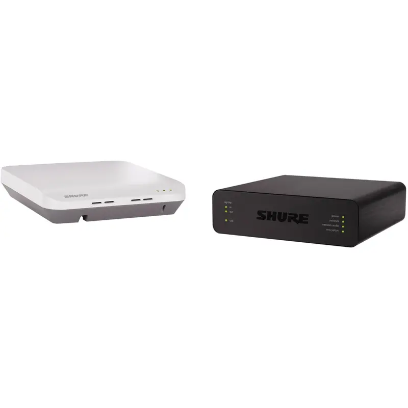 Shure MXWAPT4-Z10+USB-P MXWAPT4=-Z10 Transceiver and ANIUSB-MATRIX USB Network Interface Bundle