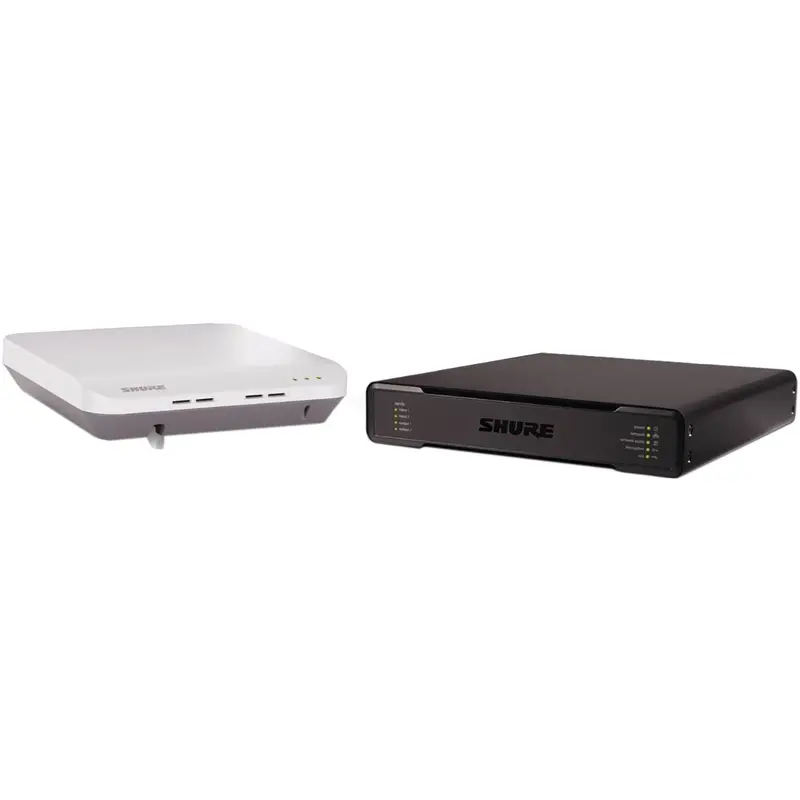 Shure MXWAPT8-Z10+P300-P MXWAPT8=-Z10 Transceiver and P300-IMX Processor Conferencing Bundle