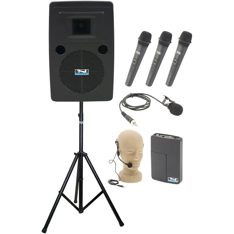 Anchor Audio 715439 Liberty 2 System X4 - Anchor-Air / 3x Handheld / 1x Lapel / 1x Headband Mics