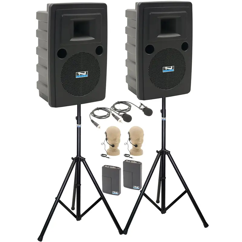 Anchor Audio 760290 Liberty 2 Pair LIB2-AIR X2 - Anchor-Air / 2x Lapel / 2x Headband  Wireless Mics