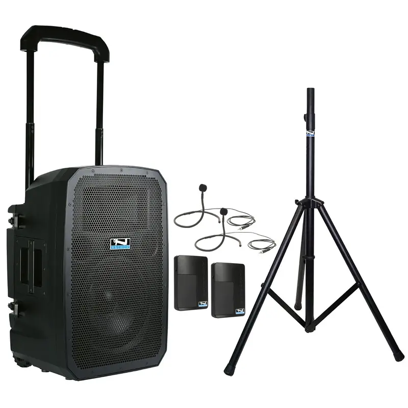 Anchor Audio 776270 Liberty 3 Link System - AnchorLink 3 / 2x Collar Wireless Microphones / Stand