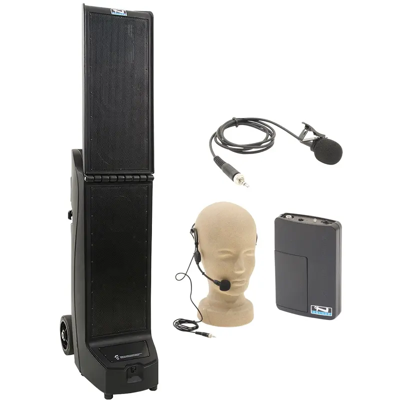 Anchor Audio 914190 Bigfoot 2 System X1 - Anchor-Air / Lapel / Headband Wireless Microphones