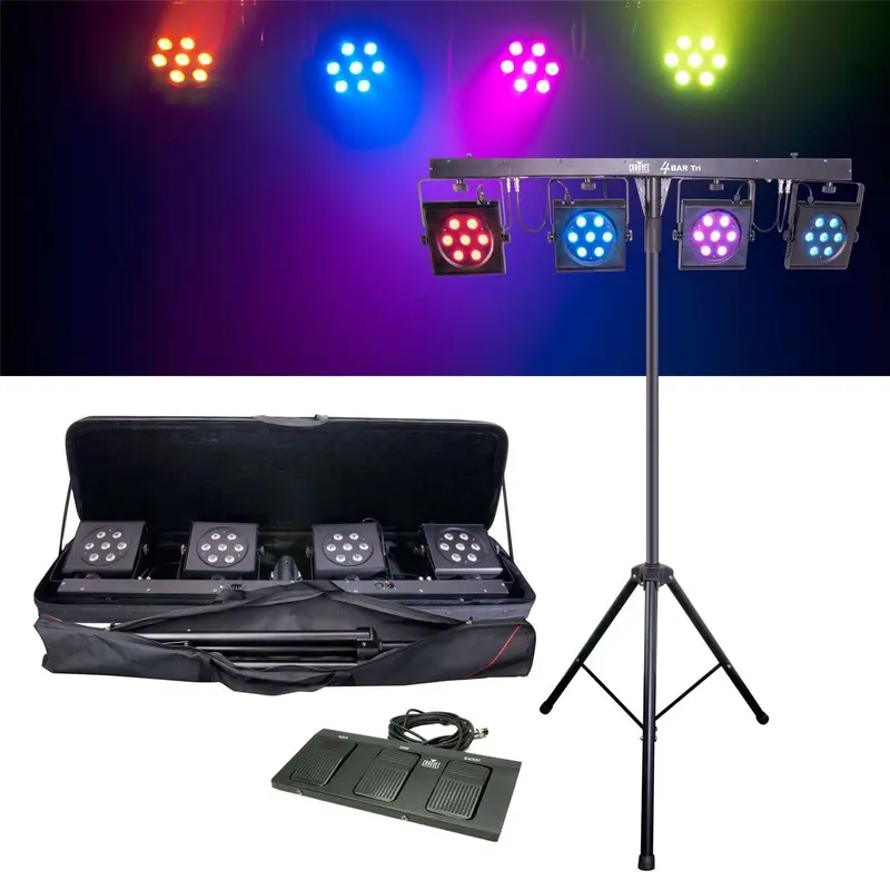 Chauvet 4BAR Tri 4x RGB LED Wash Light System