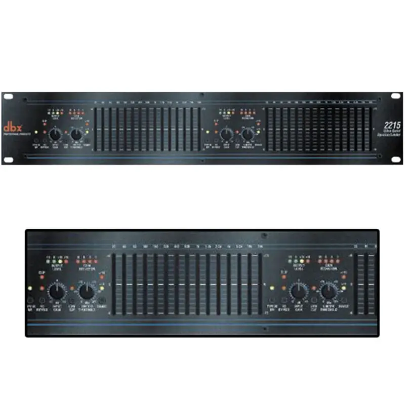 Dbx 2215 Octave Dual15 Band Graph Equalizer