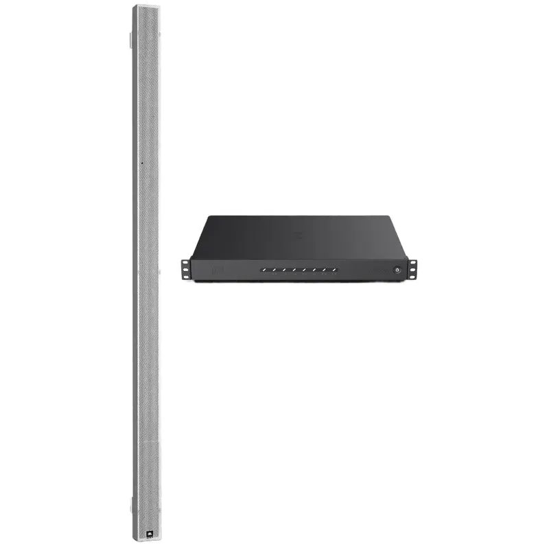 JBL IVX-587480 Intellivox DSX280 HD Column Speaker with 16 Channel Class-D Amplifier (Amp at Bottom)