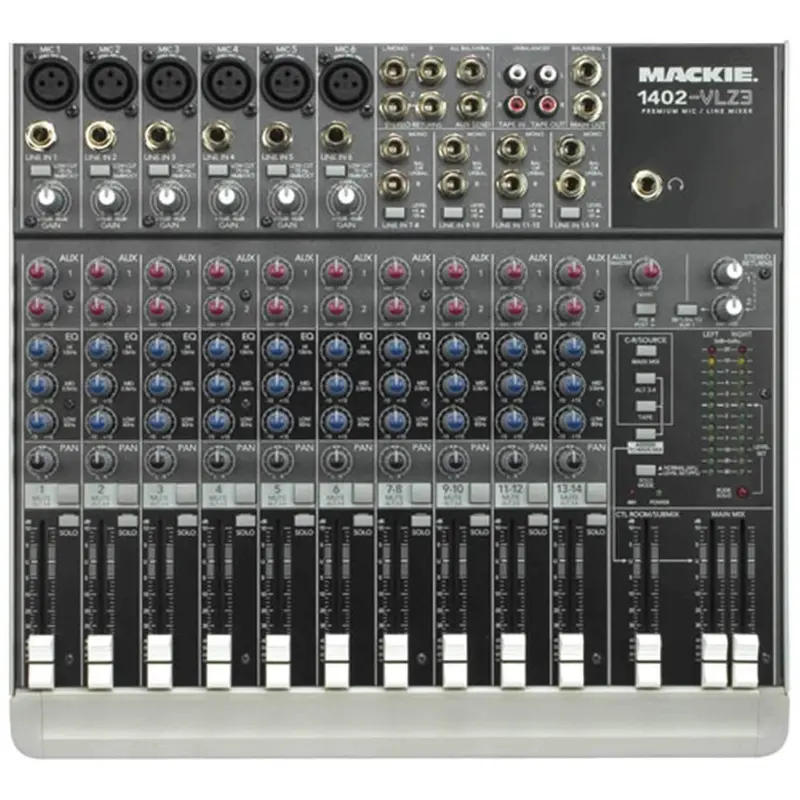 Mackie 1402-VLZ3 Premium 14-Ch Compact Mixer