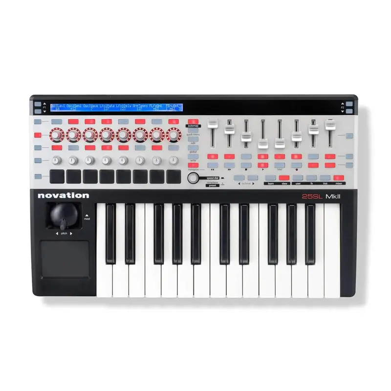 Novation 25-SL-MKII 25 Key USB Midi Keyboard