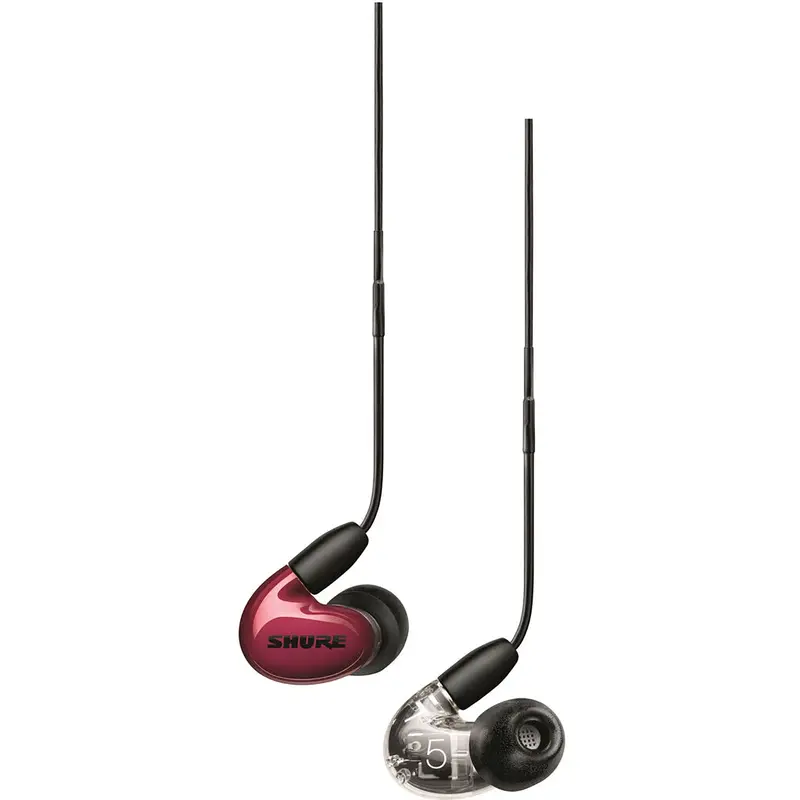 Shure SE53BARD+UNI AONIC 5 Sound Isolating Earphones - Red